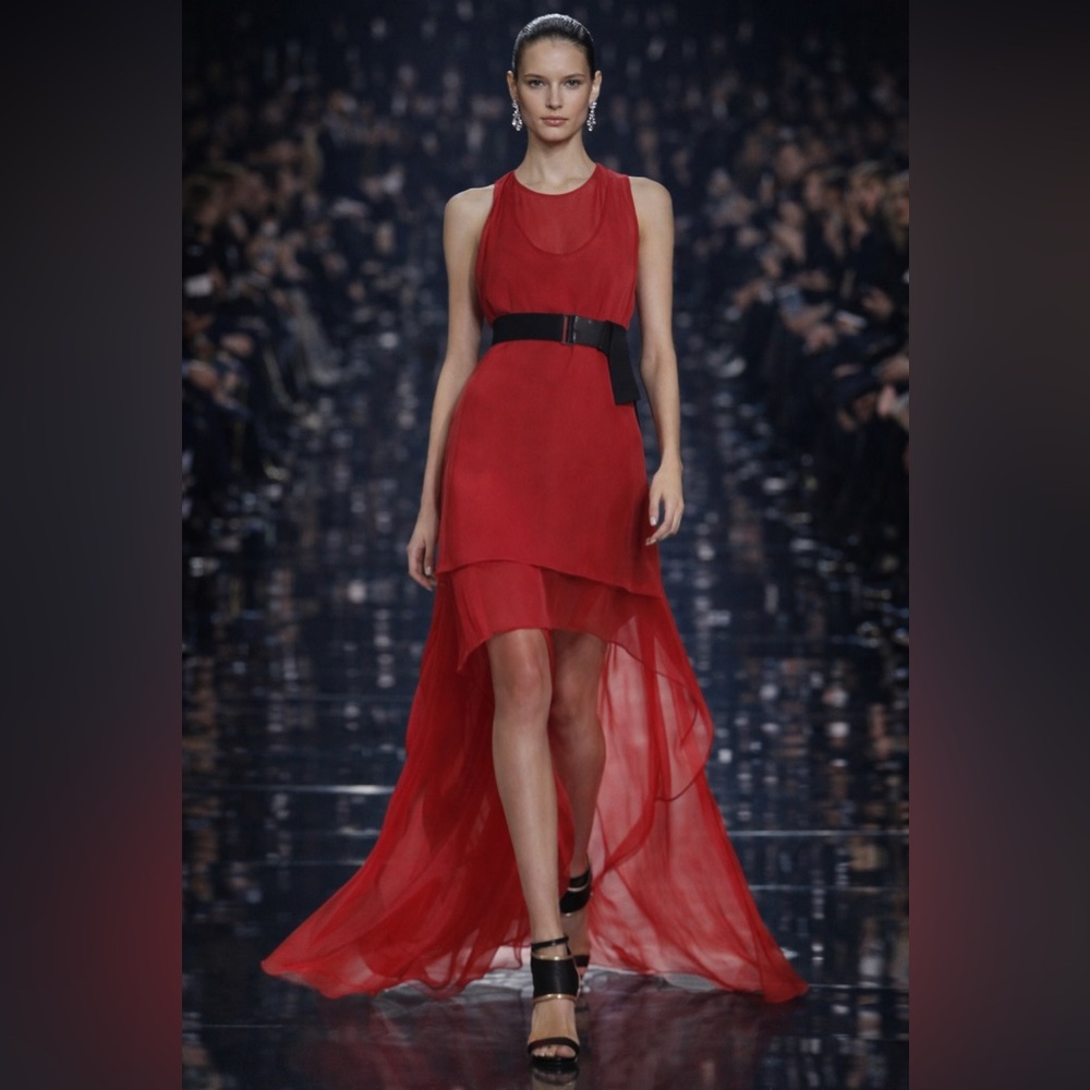 BCBGMAXAZRIA Runway Silk “Rasha” Dress – Size XXS - Picture 3 of 13